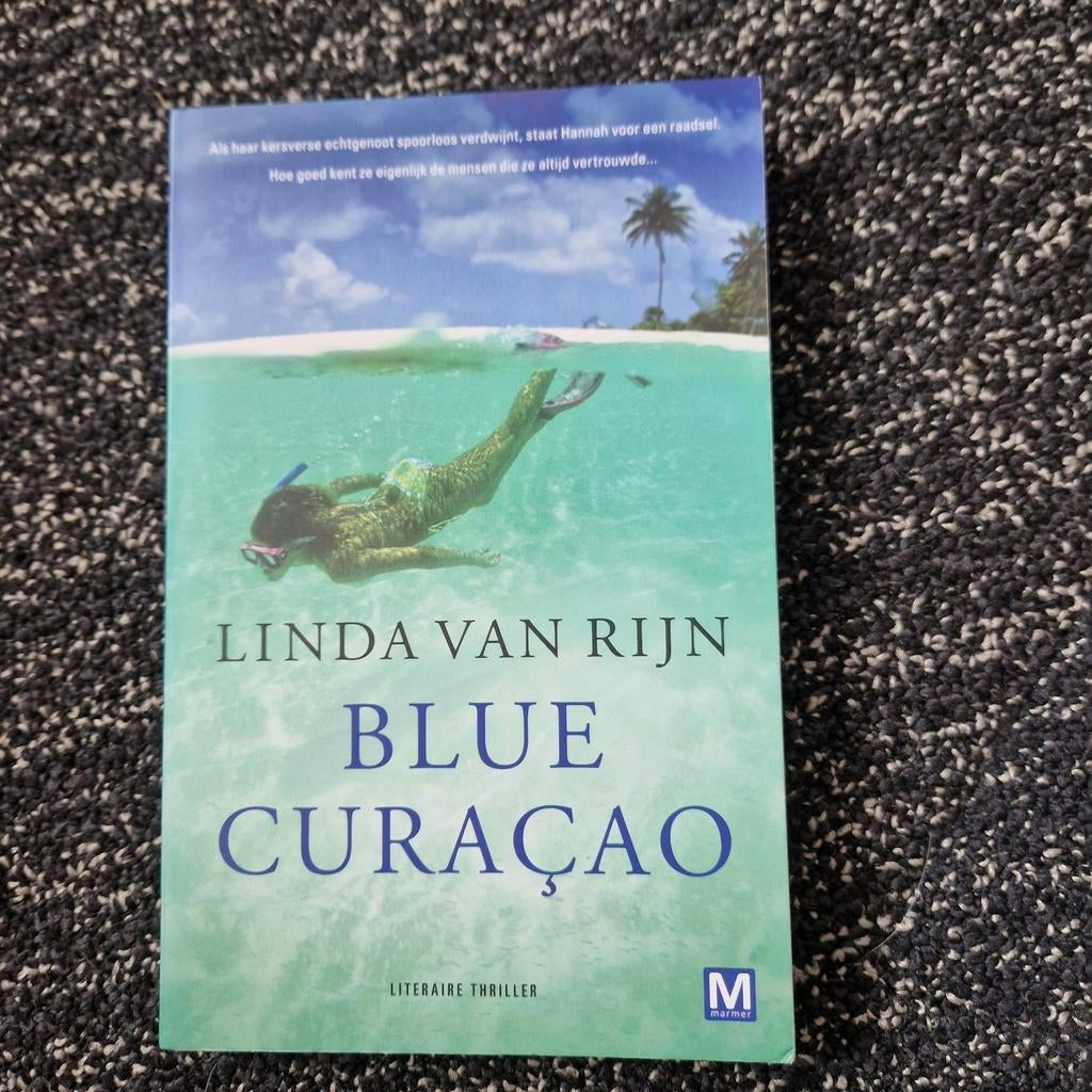 Blue Curaçao - Linda van Rijn (Literaire thriller), Ophalen of Verzenden, Zo goed als nieuw, Linda van Rijn, Nederland
