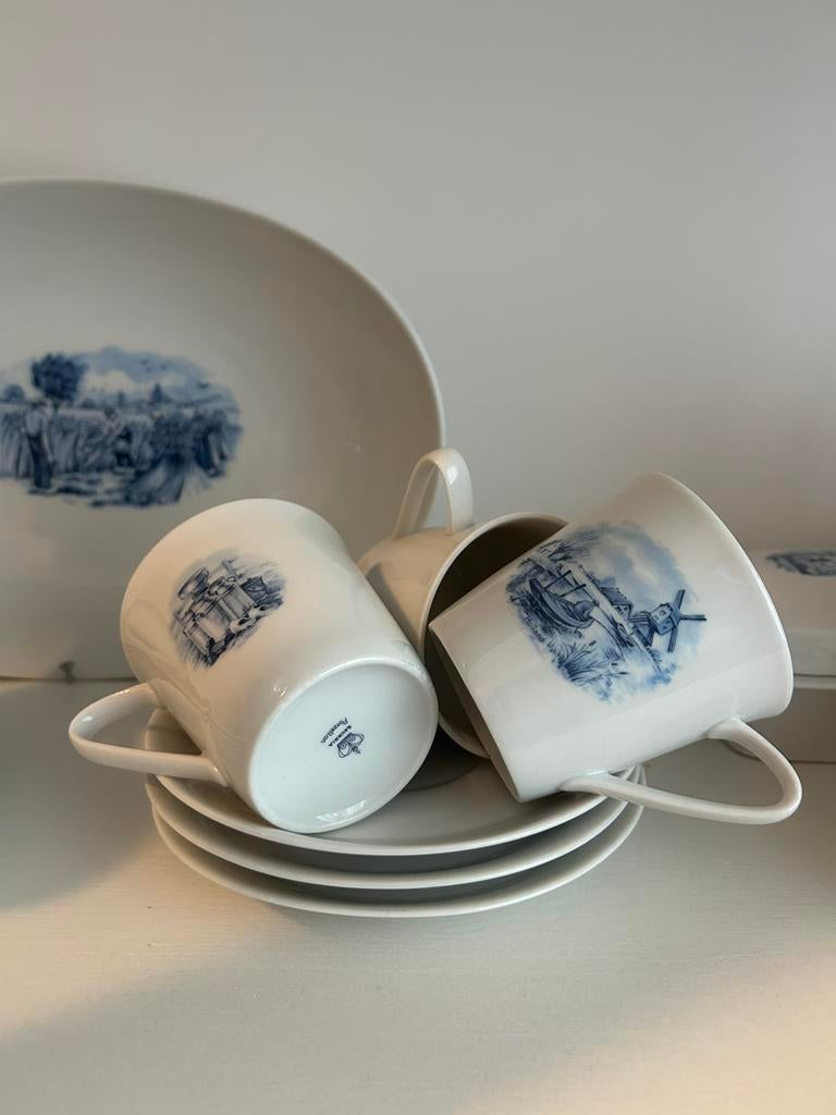 Complete Bavaria Porzellan Holland service set, Ophalen, Zo goed als nieuw, Bord(en), Overige stijlen
