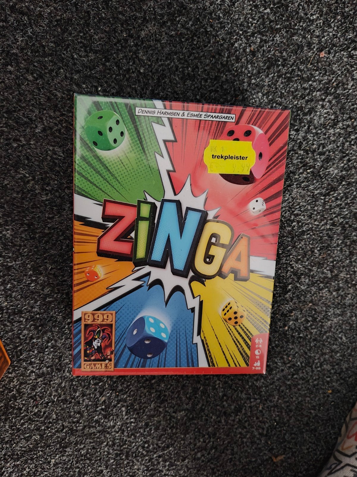 Zinga, Ophalen of Verzenden