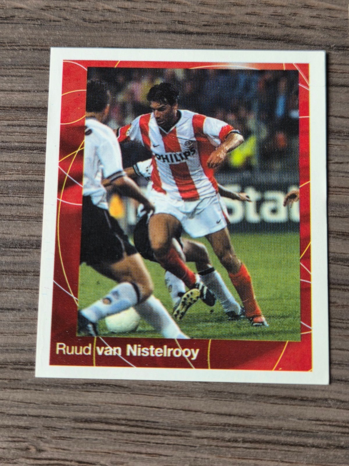 Ruud van Nistelrooy panini voetbal 2000 sticker psv, Verzamelen, Ophalen of Verzenden, Zo goed als nieuw, PSV, Poster, Plaatje of Sticker