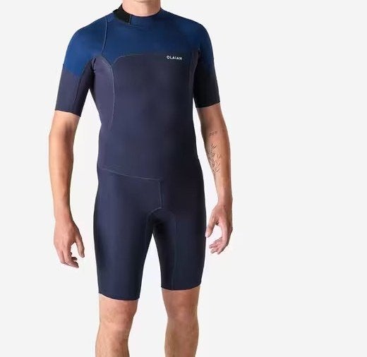 Olaian Wetsuit/ snorkelpak Shorty - Maat L, Ophalen of Verzenden, Zo goed als nieuw, Overige typen