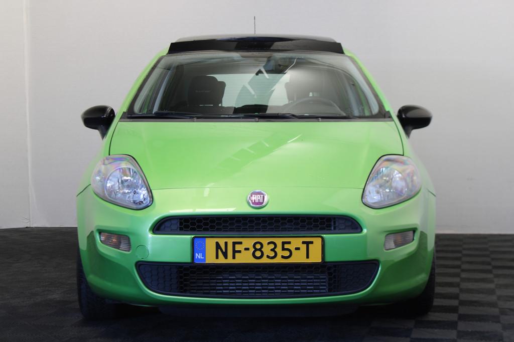 Fiat Punto Evo 0.9 TwinAir Lounge |Pano| (bj 2012), Auto's, Voorwielaandrijving, Euro 5, Gebruikt, Zwart