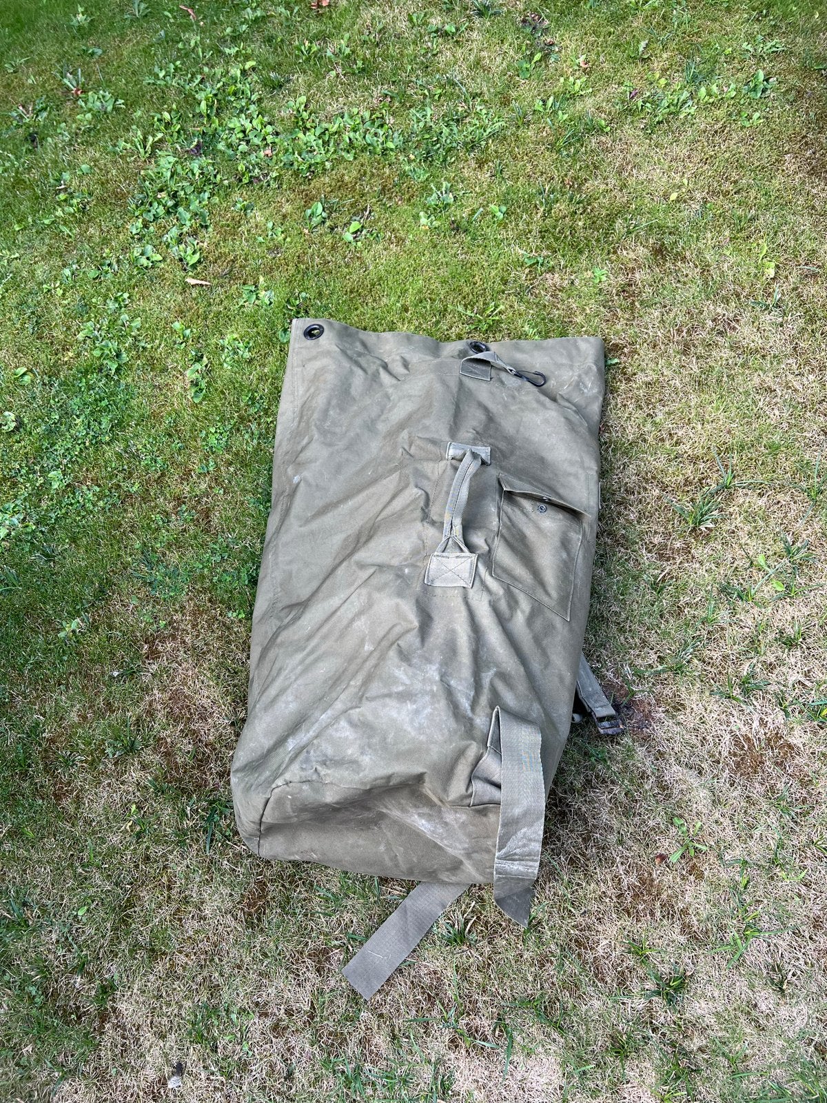 Gebruikte Militaire Plunjezak - Stevig en Ruim, Verzamelen, Militaria | Algemeen, Ophalen of Verzenden, Overige soorten, Overige gebieden