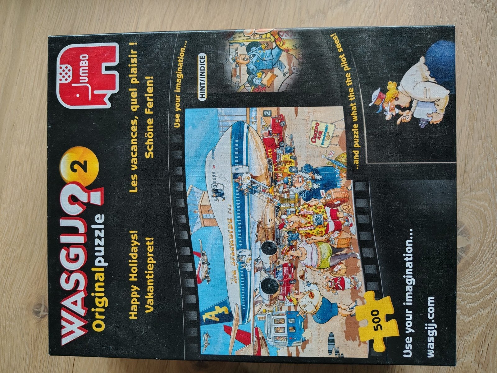 Wasgij Original 2: Happy Holidays! 500 stukjes puzzel, Ophalen, 500 t/m 1500 stukjes, Gebruikt, Legpuzzel