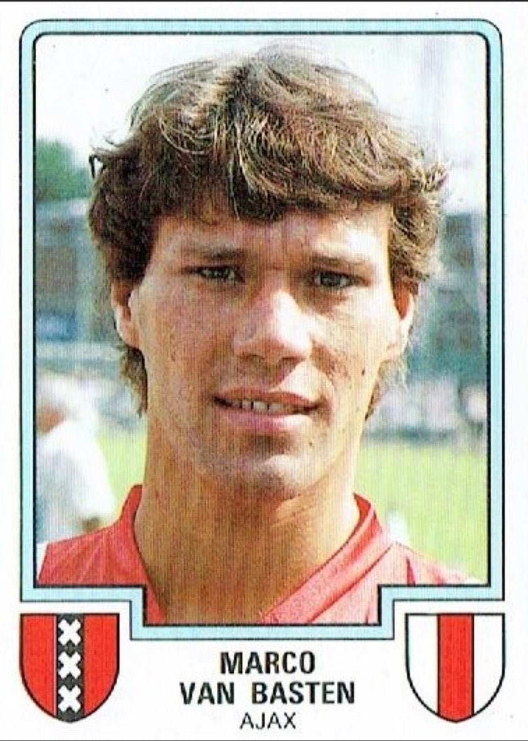 GEZOCHT --- Marco van Basten, Ophalen of Verzenden, Gebruikt, Sticker