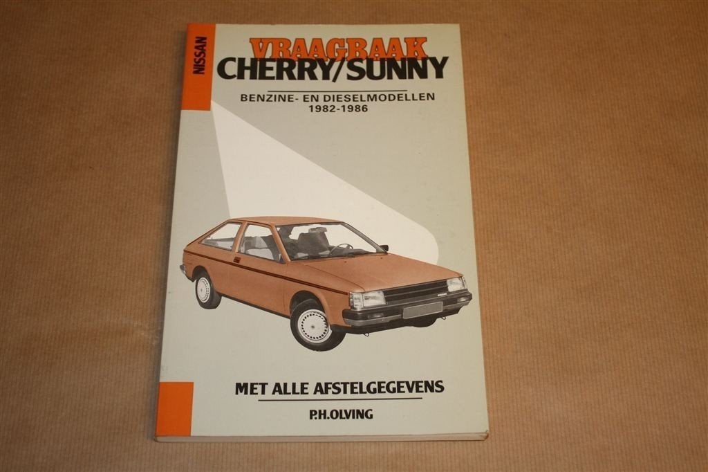 Vraagbaak Nissan Cherry/Sunny. 1982-1986., Ophalen of Verzenden