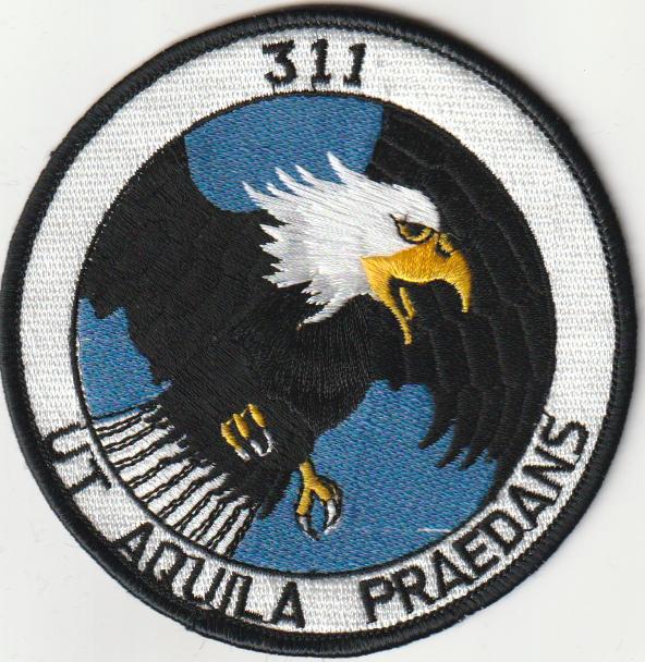 Patch 311 sqn., Ophalen of Verzenden, Nieuw, Patch, Badge of Embleem