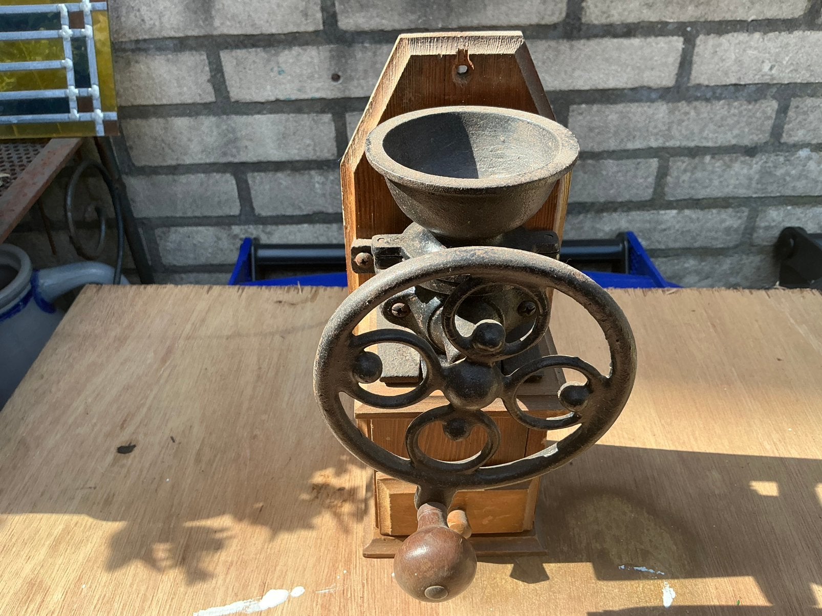 Gietijzeren koffie molen, Ophalen of Verzenden