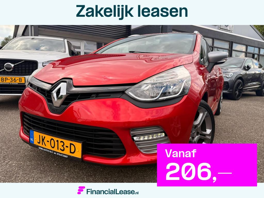 Renault Clio Estate 1.2 GT NAVI/ECC/PDC/CRUISE//, Stof, 4 cilinders, 49 €/maand, USB