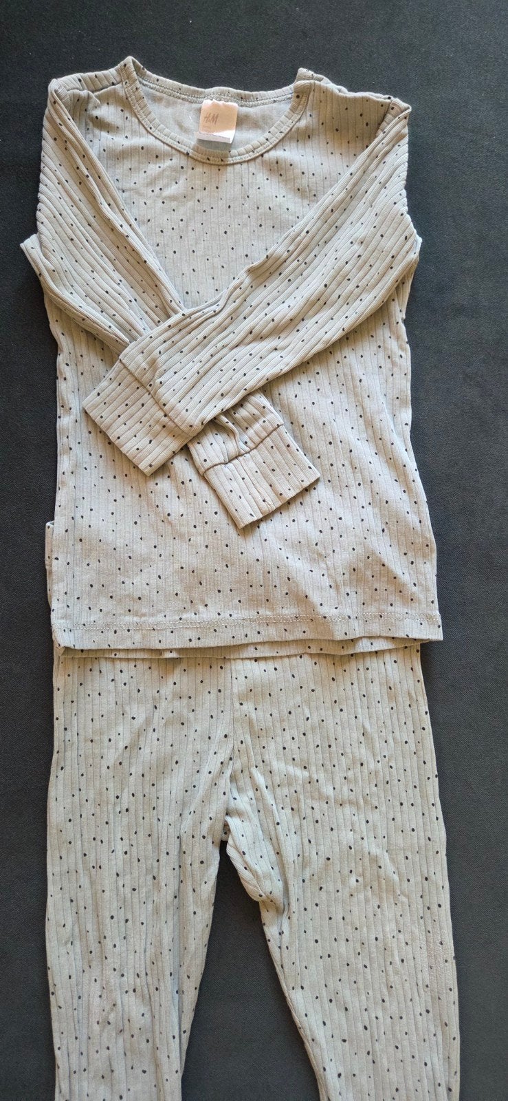 H&M Pyjama Setje Maat 86 - Stipjes, Ophalen, Nacht- of Onderkleding, Gebruikt, Jongetje of Meisje