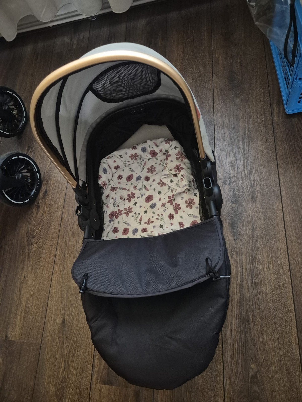 Kinderwagen met autostoeltje en reiswieg, Ophalen, Overige merken, Met autostoeltje