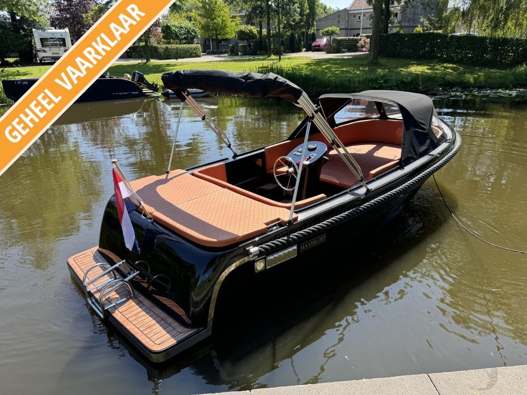 Nieuwe Maassloep 590 Tender Sloep Full Option Met Honda 20PK, Tender, Zonnedek, 6 m, Wfwatersport@botenverhuurhoorn.nl