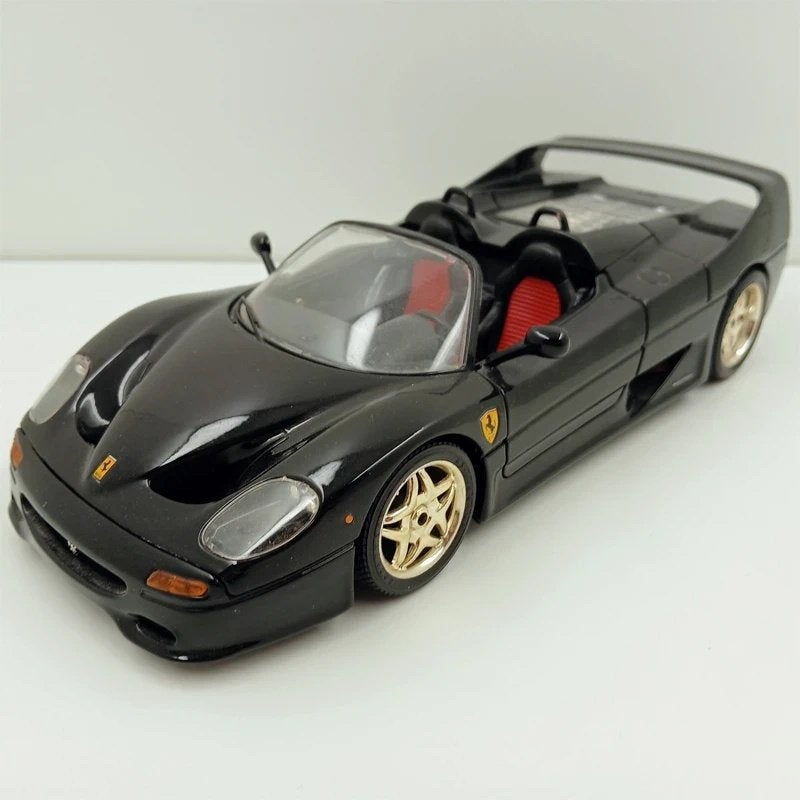 Ferrari F50 1995 Barchetta, Hobby en Vrije tijd, Modelauto's | 1:18, Ophalen of Verzenden, Zo goed als nieuw, Auto, Bburago