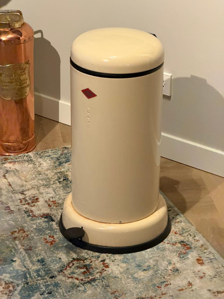 Wesco prulenbak, Ophalen, Gebruikt, Met pedaal, 50 tot 75 cm