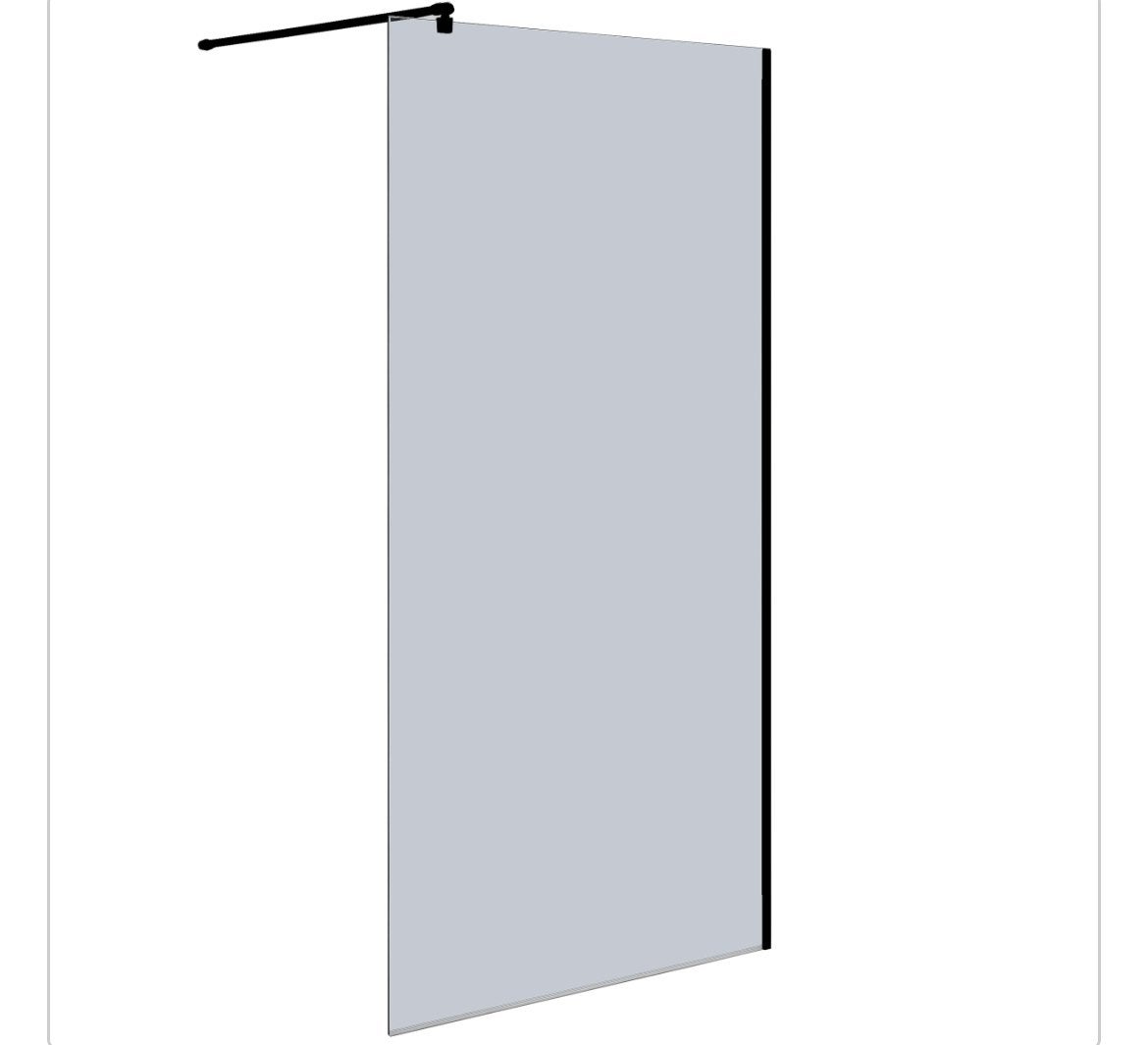 Nieuwe Walk-In Douchewand 120x200 cm –Sea-Horse Easy In, Ophalen, Zo goed als nieuw, Glas, Douche