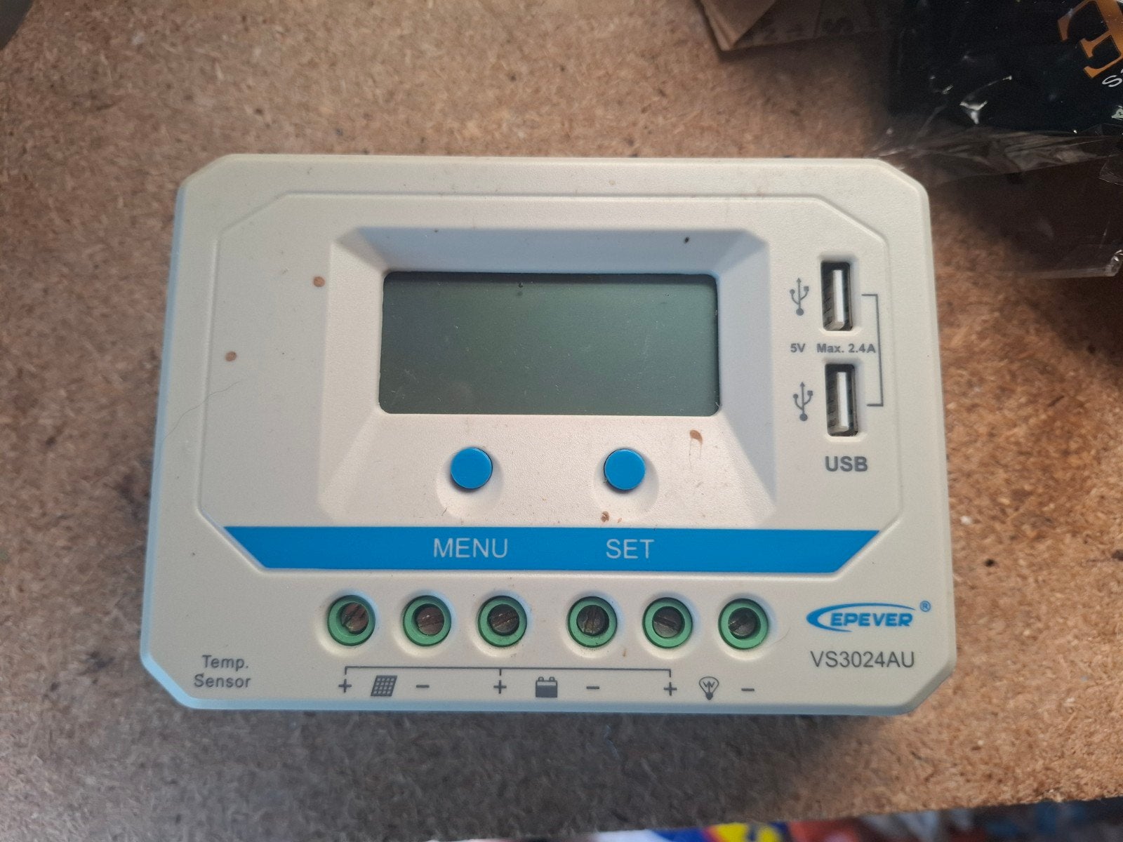 EPEVER VS3024AU Solar Laadregelaar 30A 12V/24V, Ophalen, Gebruikt