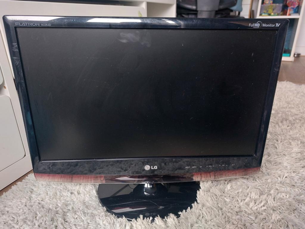 LG Flatron m2262d Full HD Monitor TV, Audio, Tv en Foto, Televisies, Ophalen of Verzenden, Gebruikt, 50 Hz, LG