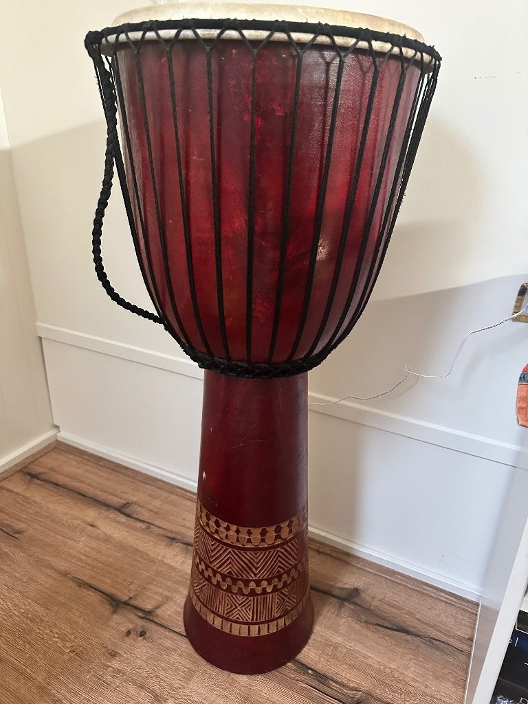 Djembe, Ophalen, Gebruikt, Trommel