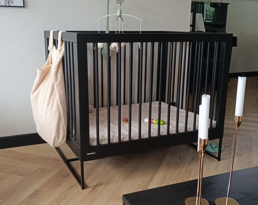 Box kidsmill zwart modular, Ophalen, Gebruikt