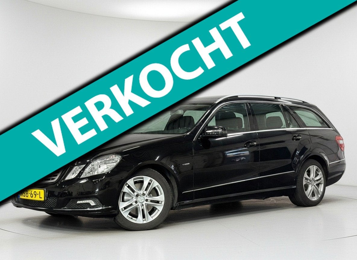 Mercedes-Benz E-klasse Estate 350 CGI Automaat Panoramadak, Auto's, Automaat, Euro 5, Achterwielaandrijving, Gebruikt