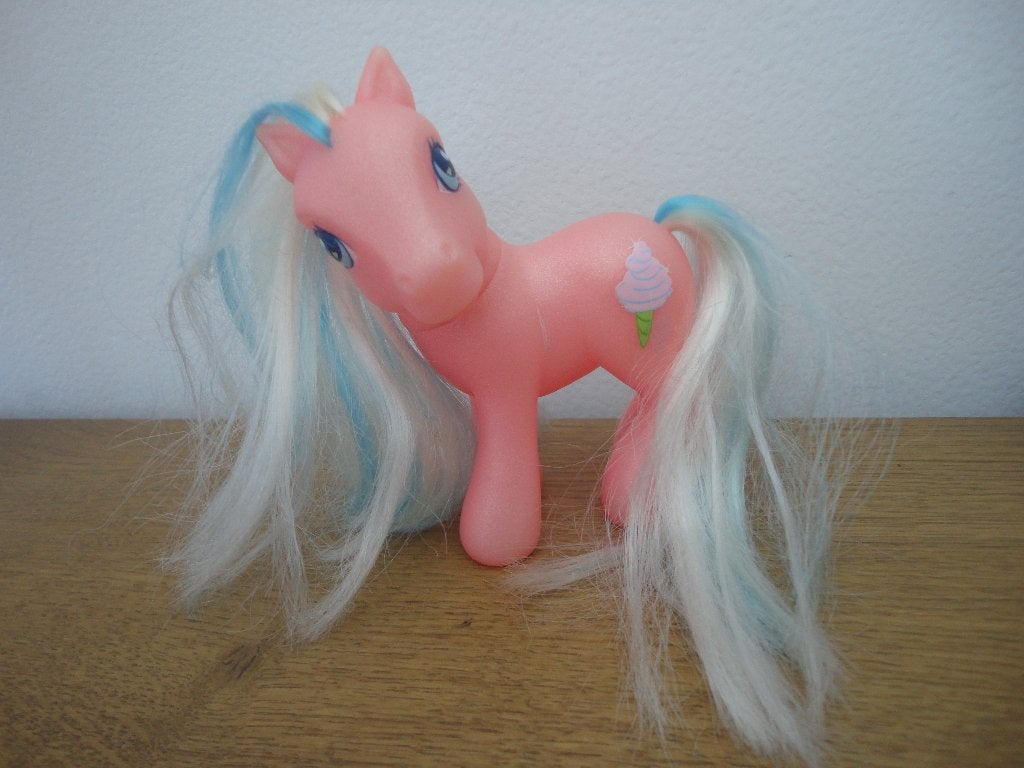 Vintage My Little Pony Cotton Candy G3 serie 2002 Hasbro, Ophalen of Verzenden, Gebruikt