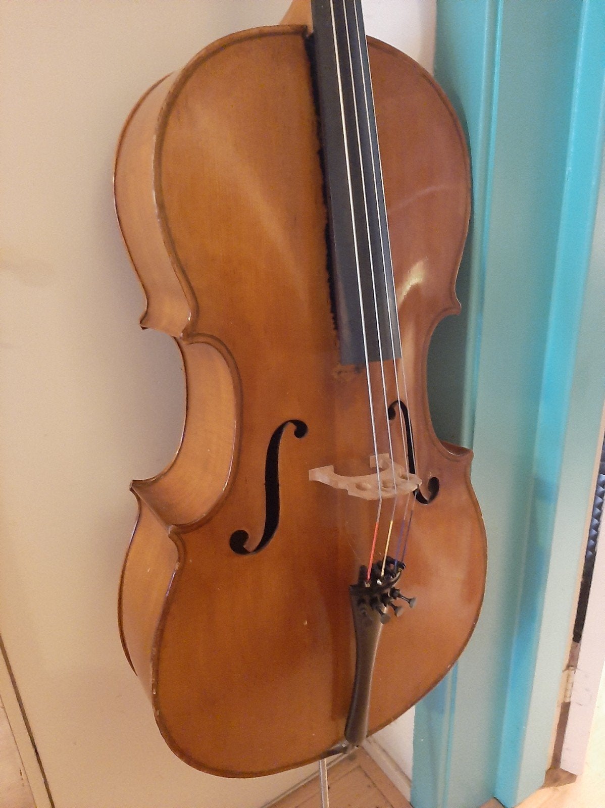 Antieke Cello van Bittner (Praag, 1900) met complete set, Muziek en Instrumenten, Ophalen