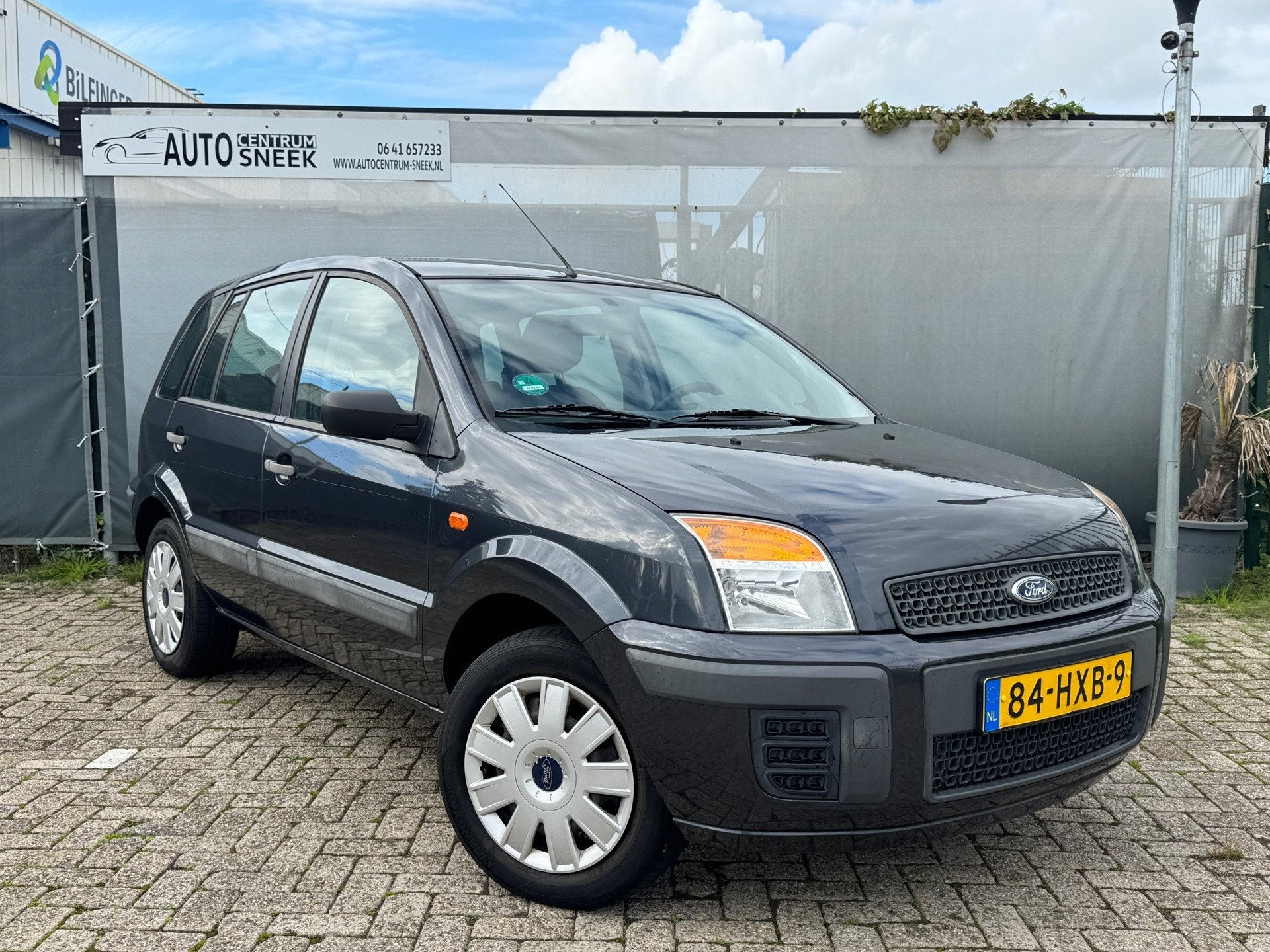 Ford Fusion 1.4-16V Cool & Sound - NWE APK - Koude Airco, Auto's, Voorwielaandrijving, Gebruikt, Zwart, 49 €/maand
