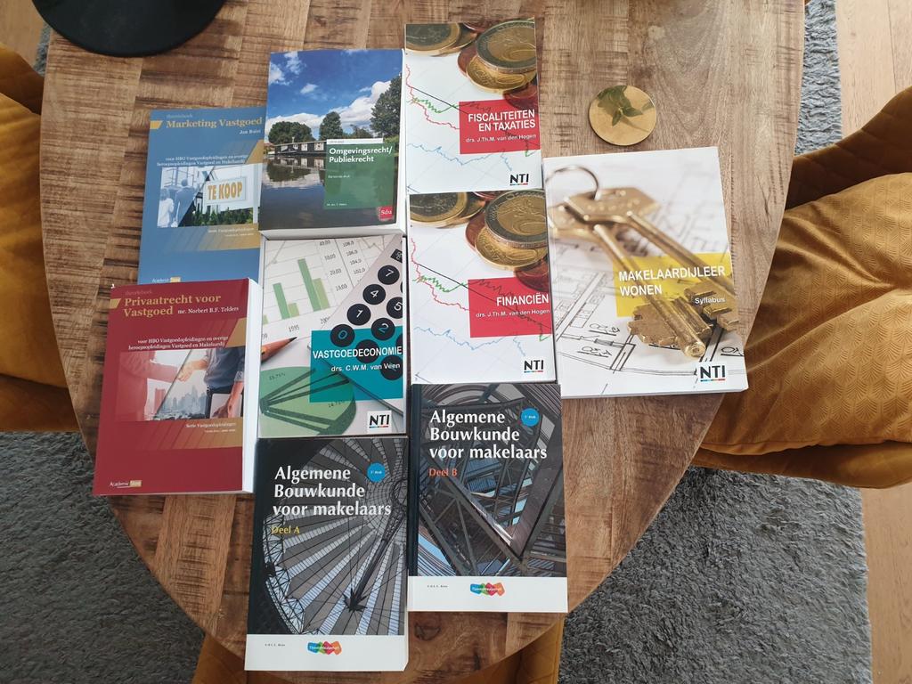 Makelaar - NTI Studieboeken 9-delig, Nieuw, Diverse auteurs, Beta, HBO