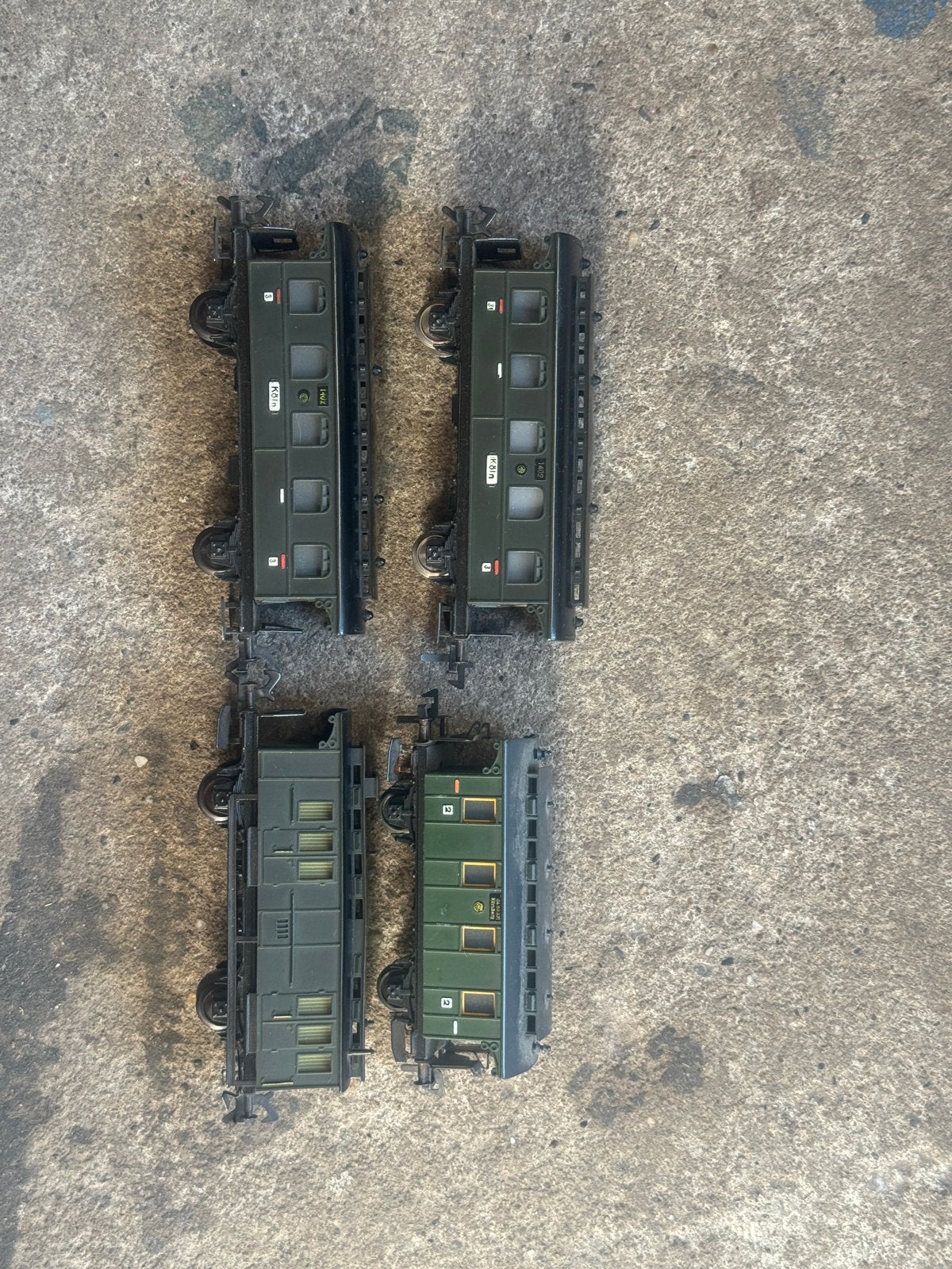 Fleischmann h0 Kpev/DRG Personenwagons | 1/87, Hobby en Vrije tijd, Gelijkstroom, Fleischmann, Wagon, Ophalen of Verzenden
