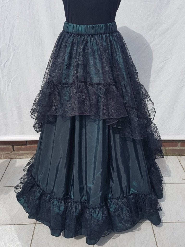 Prachtige lange Victoriaanse rok mt M tot L, Maat 38/40 (M), ., Nieuw, Ophalen of Verzenden