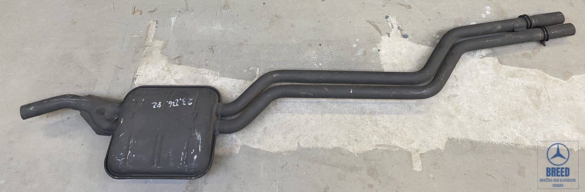 NOS middendemper voor Mercedes-Benz W123 250 250T, Auto-onderdelen, Uitlaatsystemen, Ophalen, -, Nieuw, -