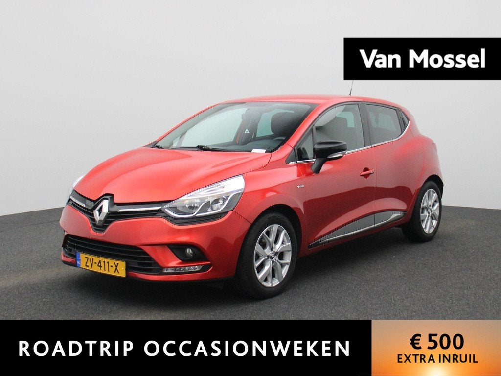 Renault Clio 0.9 TCe Limited | NAVIGATIE | PARKEERSENSOREN |, Voorwielaandrijving, Stof, Gebruikt, Euro 6