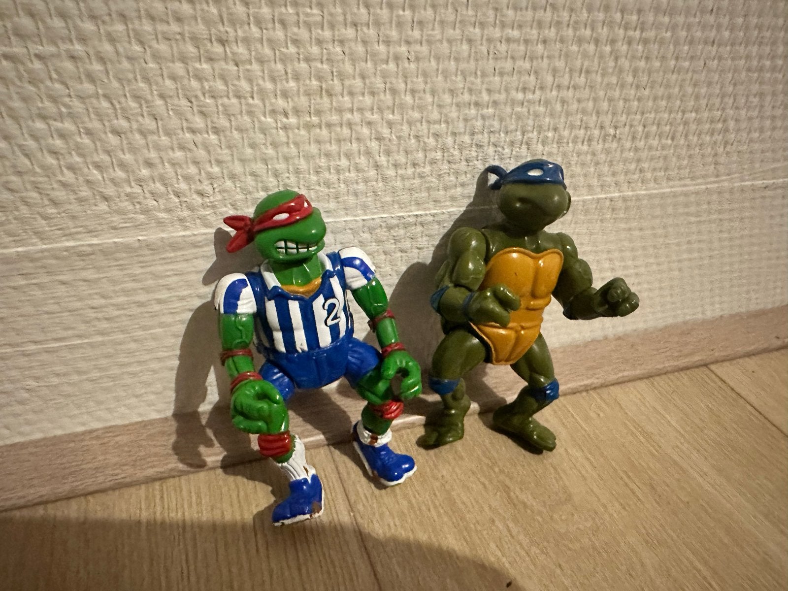Vintage Teenage Mutant Ninja Turtles actiefiguren, Ophalen of Verzenden, Gebruikt