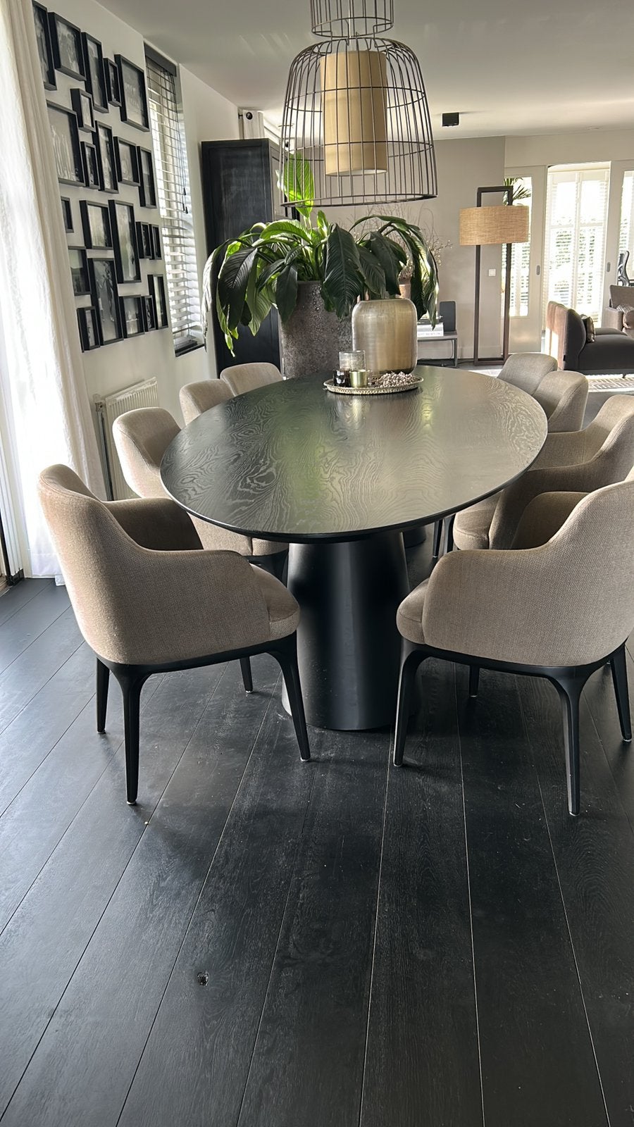 Ovale tafel van Table du Sud 320 x 130, Ophalen, 100 tot 150 cm, Eikenhout, 200 cm of meer