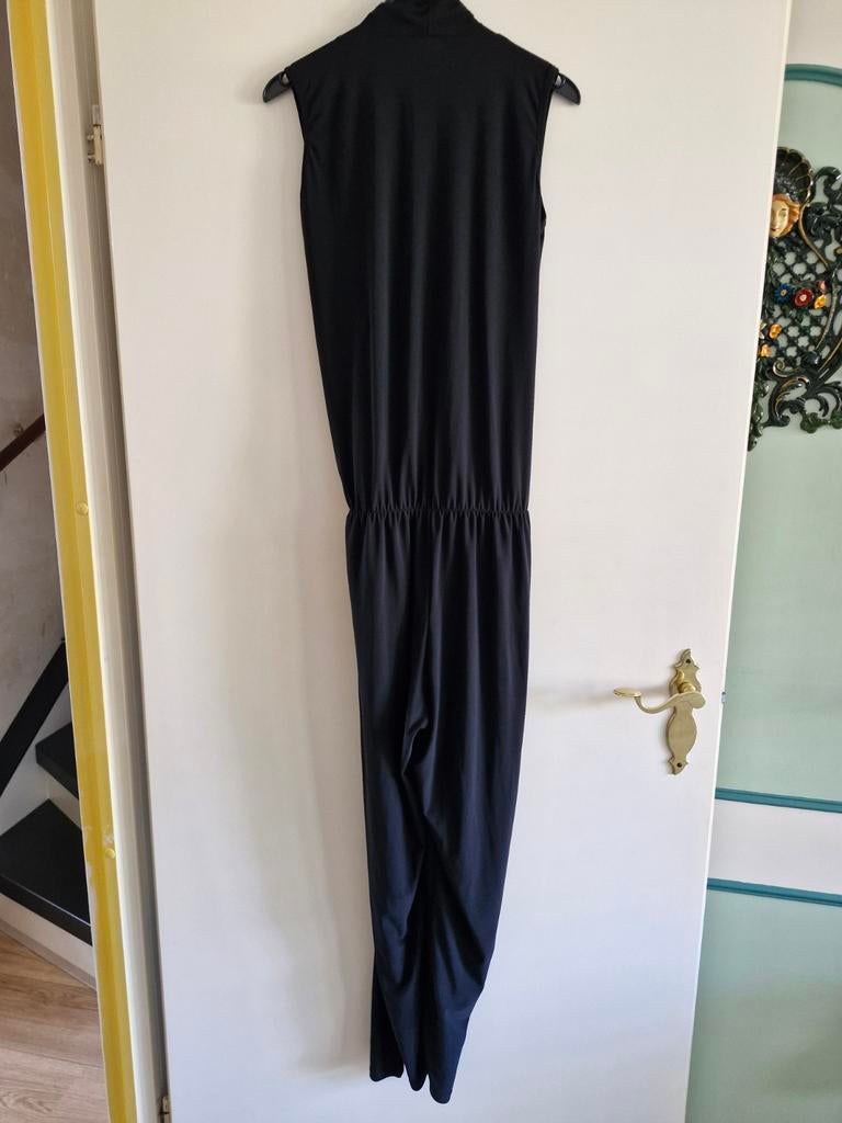 Zwarte jumpsuit Maat M, Kleding | Dames, Zwart, Onbekend, Ophalen of Verzenden, Zo goed als nieuw