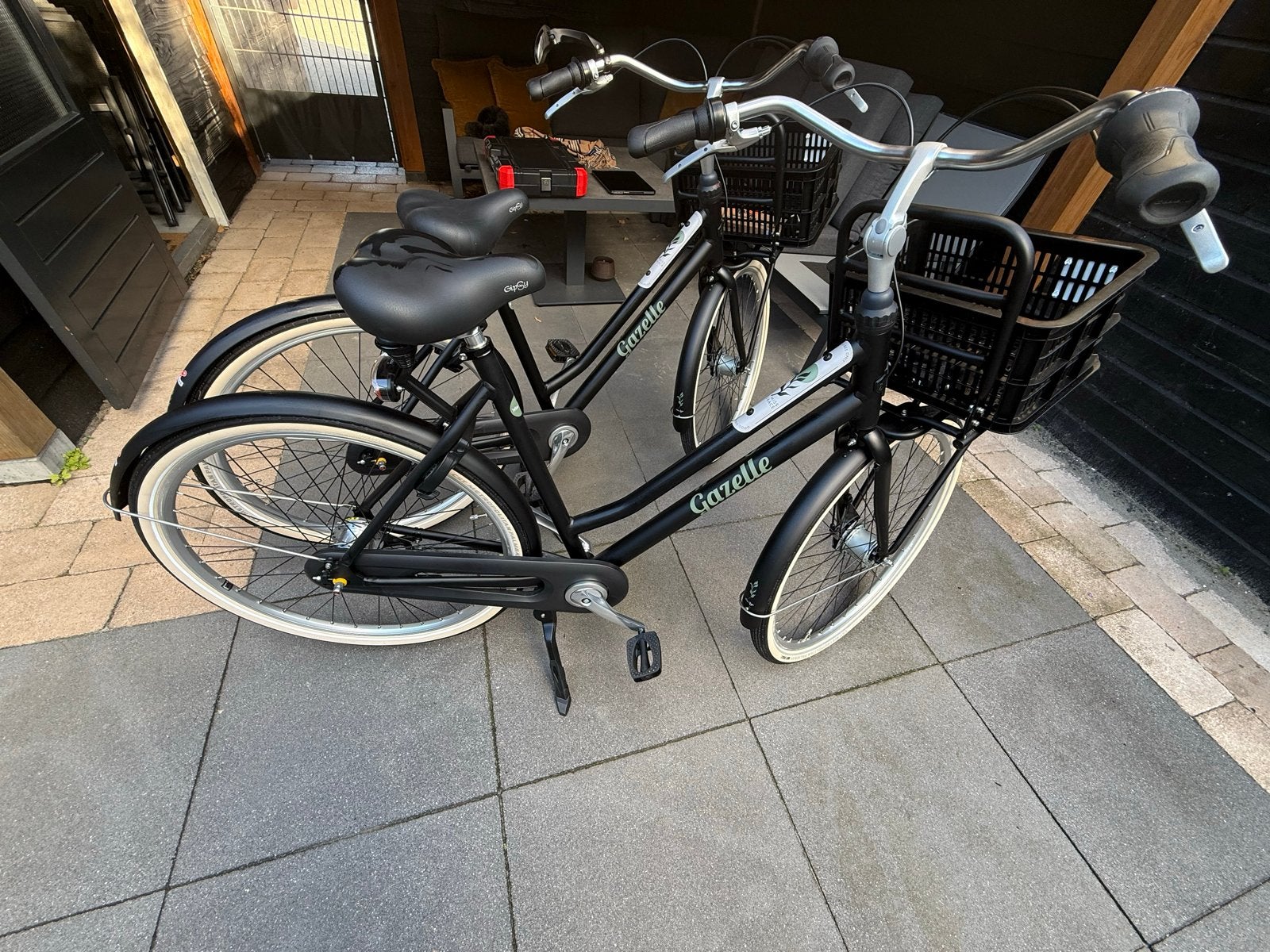 2 Gazelle Miss Grace fietsen - Black Mat (49cm & 54cm), Ophalen, 47 tot 50 cm, Versnellingen, Zo goed als nieuw