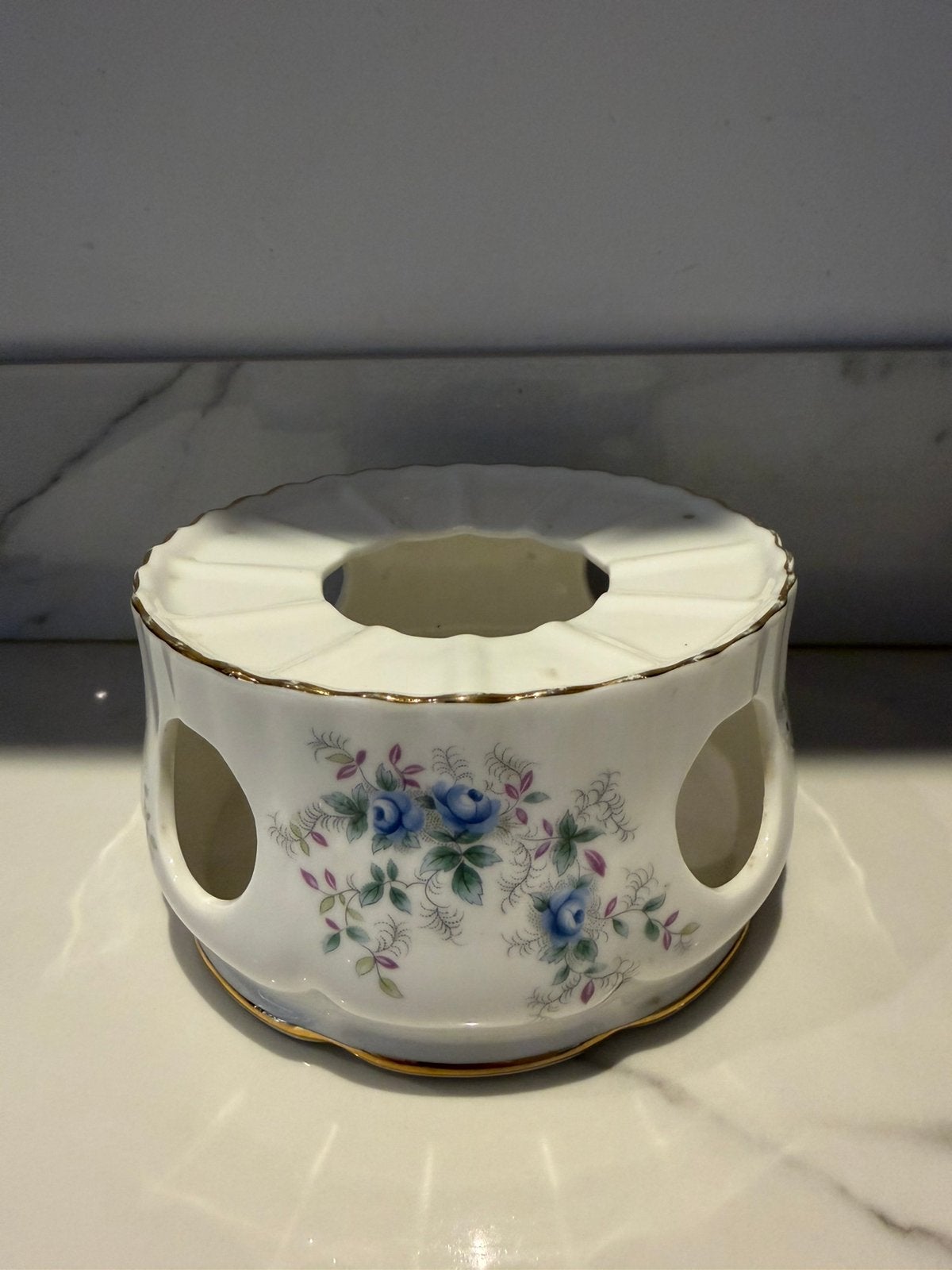 Royal Albert bue blossom theelicht, Ophalen of Verzenden