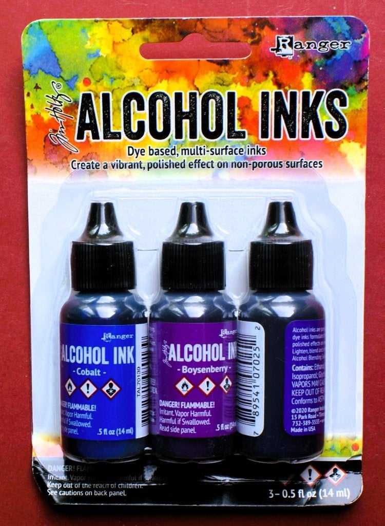 Tim Holtz Ranger Alcohol Inks, sets van 3 flesjes van 14 ml., Verzenden, Nieuw