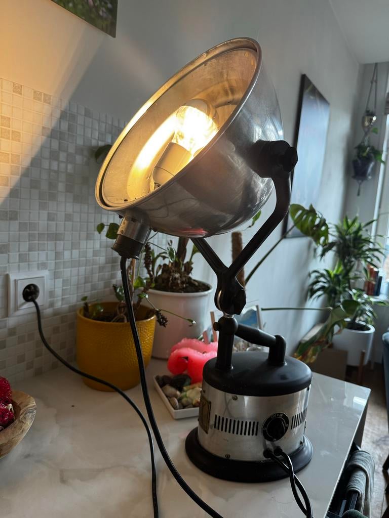 Originele Hanau Medische Lamp - Jaren '30 Infrarood/Solar, Ophalen