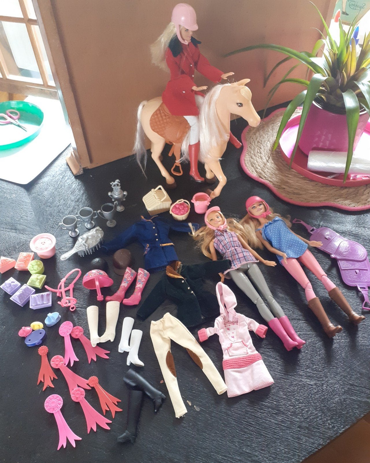 Barbie Paardrij set, Kinderen en Baby's, Ophalen of Verzenden, Barbie