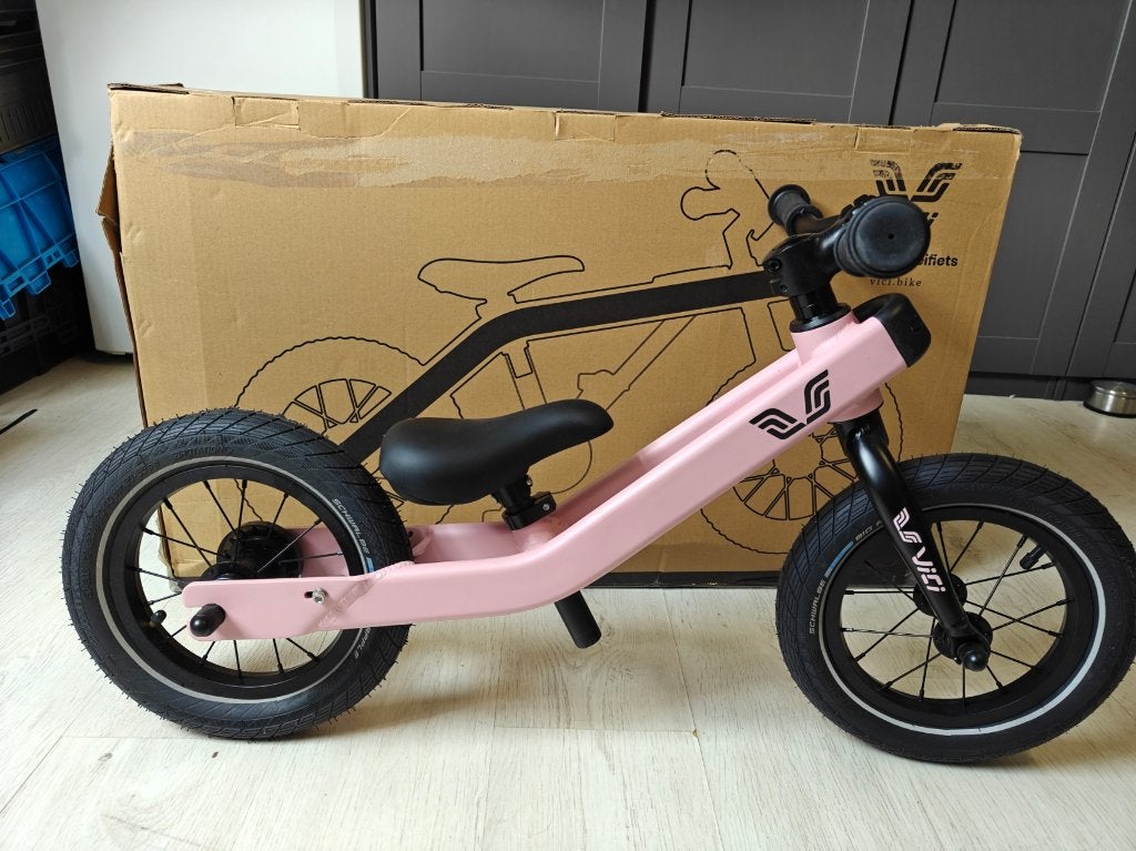 Vici 3-in-1 Vintage Roze Meegroei Fiets - NIEUW, Ophalen of Verzenden, Nieuw, Minder dan 16 inch, Vici