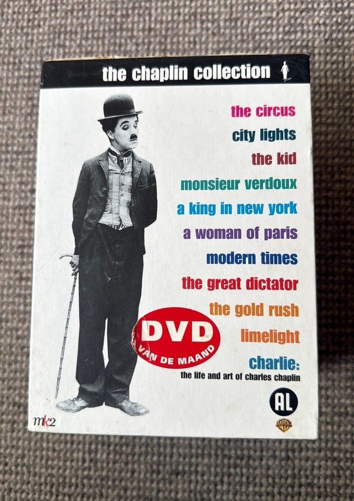 The Chaplin Collection DVD Boxset - 18 dvd’s, Alle leeftijden, Ophalen of Verzenden, Zo goed als nieuw, Boxset