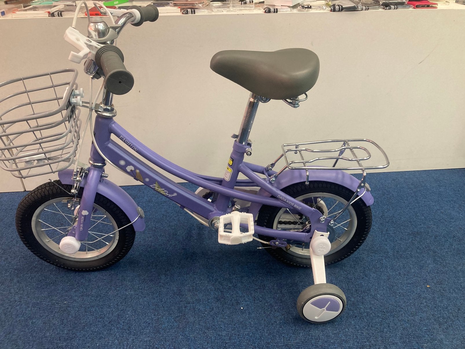 Fiets  | kinderen | 12 inch, Ophalen of Verzenden, Zo goed als nieuw, Minder dan 16 inch, Zijwieltjes