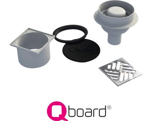 QBOARD Afvoersysteem onder-aansluiting, Ophalen of Verzenden, Nieuw, Douche