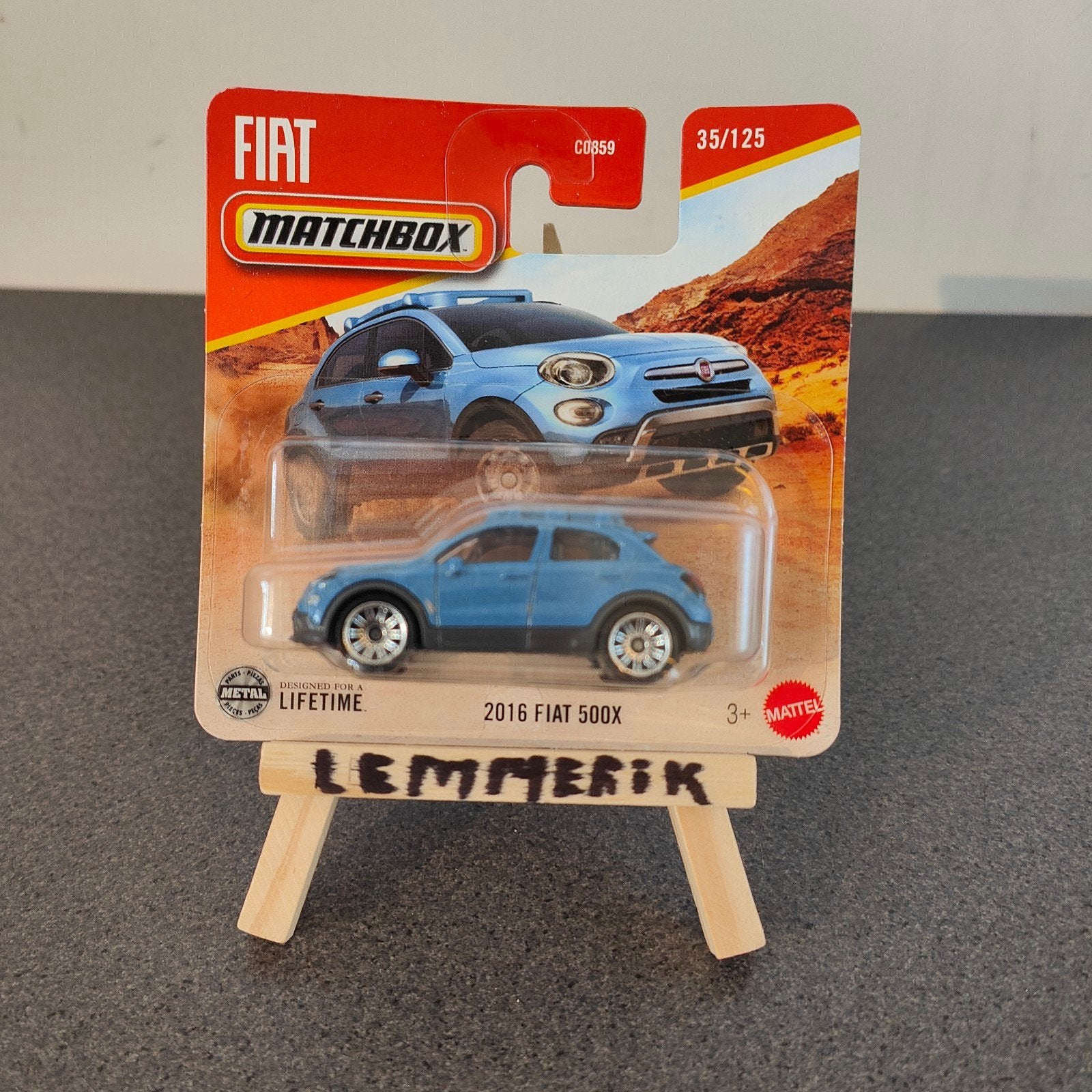 Matchbox 2016 Fiat 500X - Nieuw in verpakking, Ophalen of Verzenden, Nieuw, Auto
