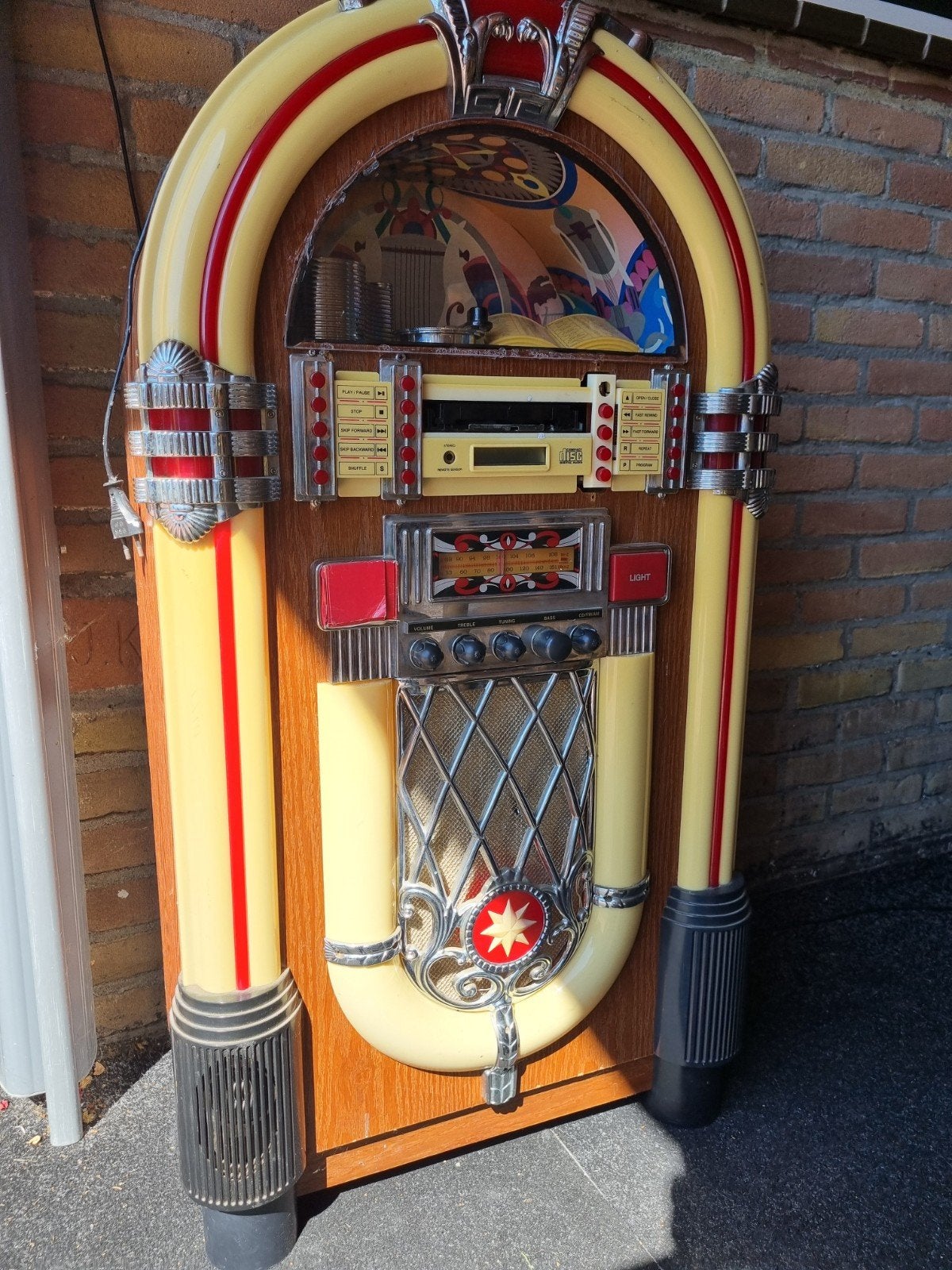 Jukebox met CD-speler en klassiek design, Ophalen, Gebruikt, 1970 tot heden, Overige merken