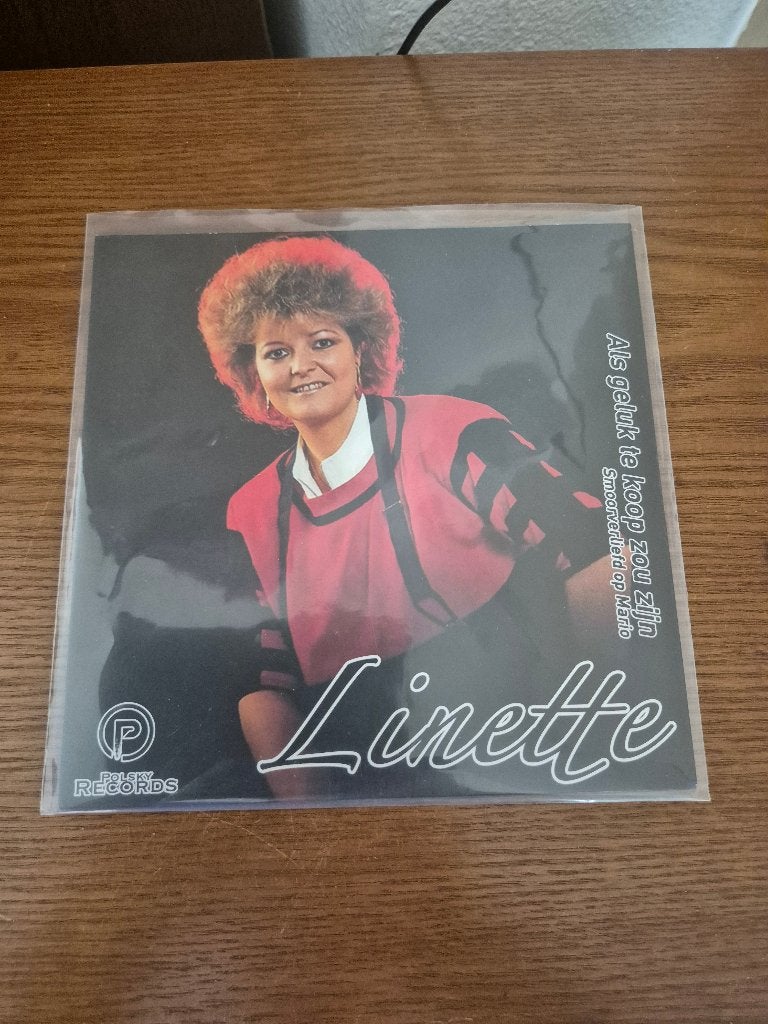 Linette, Ophalen of Verzenden, Zo goed als nieuw, 7 inch, Levenslied of Smartlap