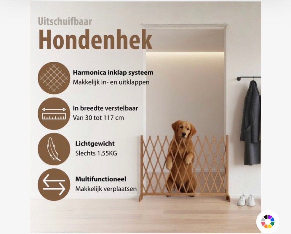 Hondenhek voor trap of deur te koop, Dieren en Toebehoren, Honden-accessoires, Ophalen, Nieuw