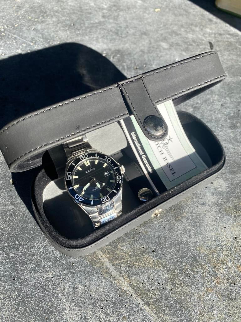 Zeno Watch Basel REF R508, Overige merken, Staal, Staal, Polshorloge