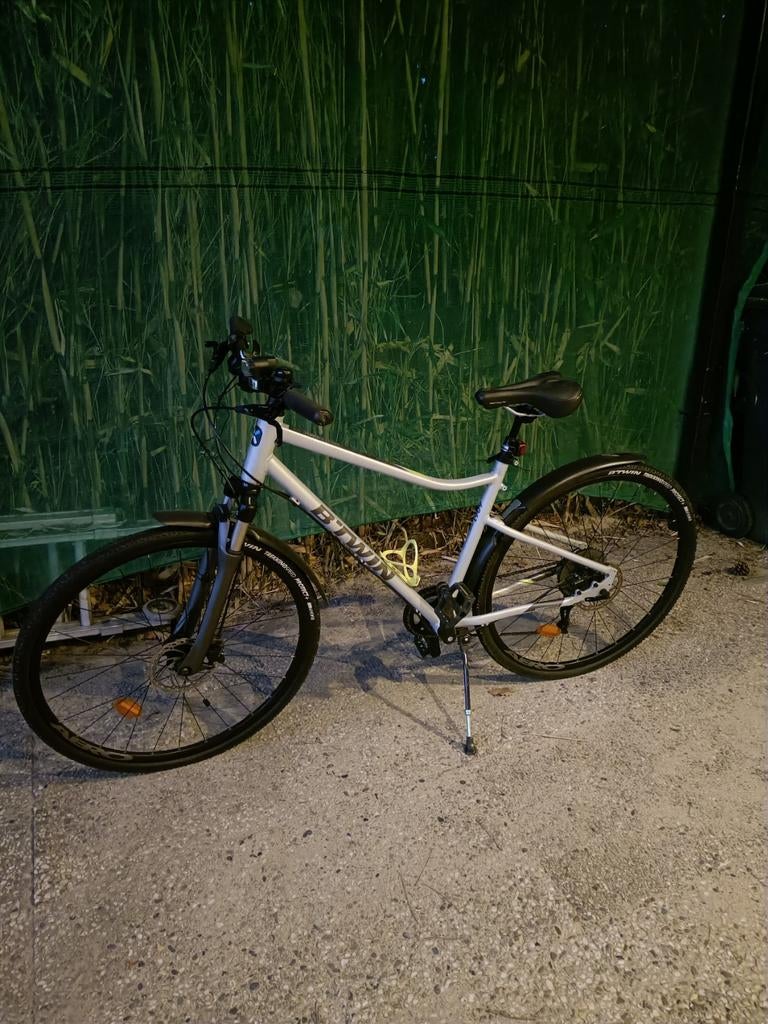 Mountainbike Btwin Riverside 900 hybride fiets dames M zgan!, Overige merken, Hardtail, 49 tot 53 cm, Ophalen of Verzenden